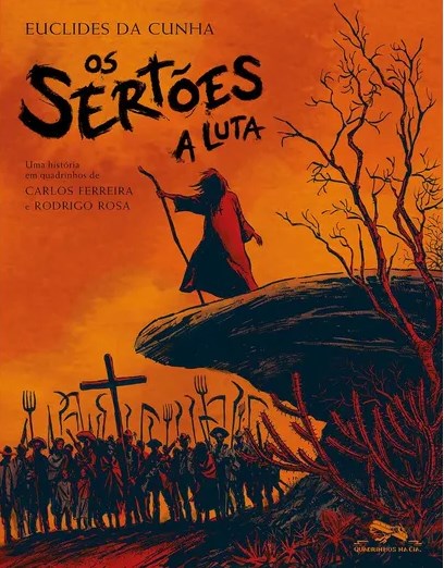 Livro Os Sertões a Luta  Rosa