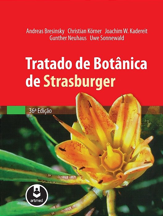 Livro Tratado de Botânica de Strasburger