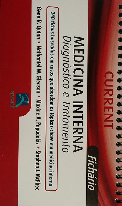 Livro Current Medicina Interna - Diagnóstico e Tratamento - Quinn - Revinter