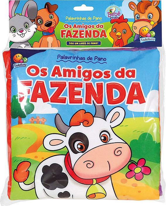 PALAVRINHAS DE PANO II - OS AMIGOS DA FAZENDA - TODOLIVRO