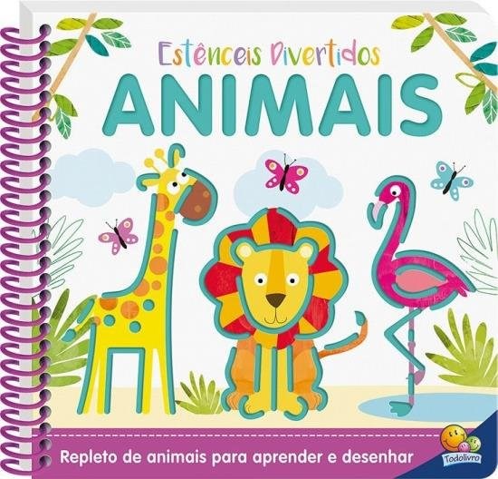 Livro Estenceis Divertidos: Animais - Autumn publishing