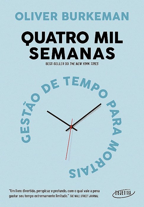 Livro Quatro Mil Semanas - Burkeman