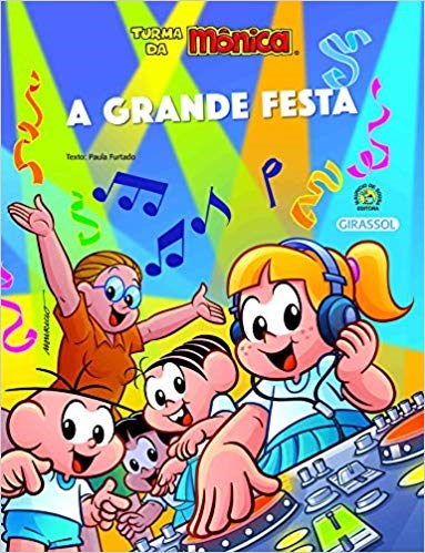 Livro Turma da Monica Bem-me-quer - a Grande Festa - Sousa