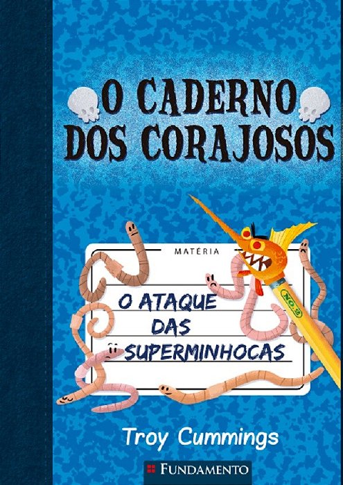 Livro Caderno dos Corajosos, o - Vol.  2: o Ataque das Superminhocas - Cummings