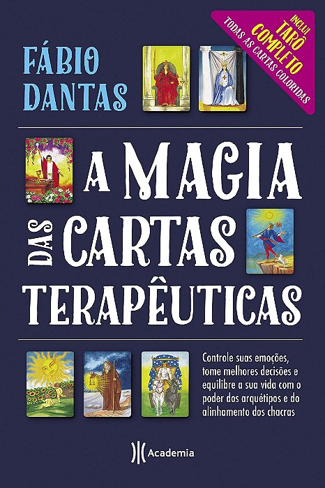 Livro Magia das Cartas Terapeuticas, A - Dantas