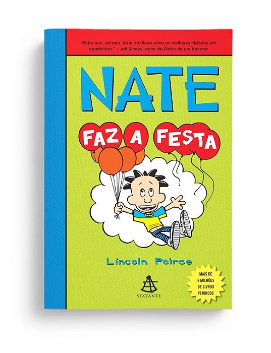 Livro Nate Faz a Festa - Peirce - Sextante