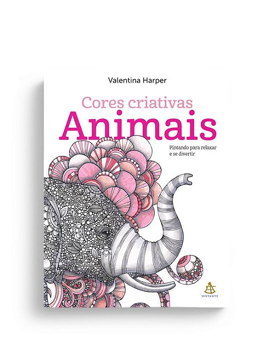 Livro Animais: Cores Criativas - Harper - Sextante
