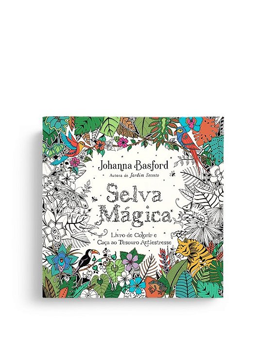 Livro Selva Mágica - Basford - Sextante
