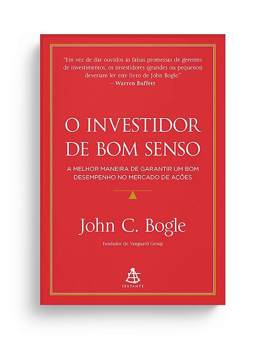 Livro Investidor de Bom Senso  Bogle