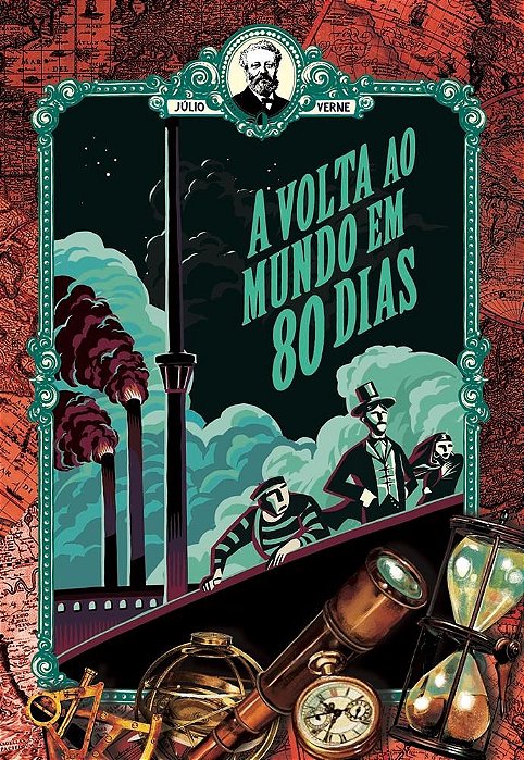 Livro A Volta ao Mundo em 80 Dias Julio Verne