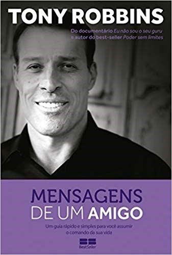 Livro Mensagens de Um Amigo  Tony Robbins