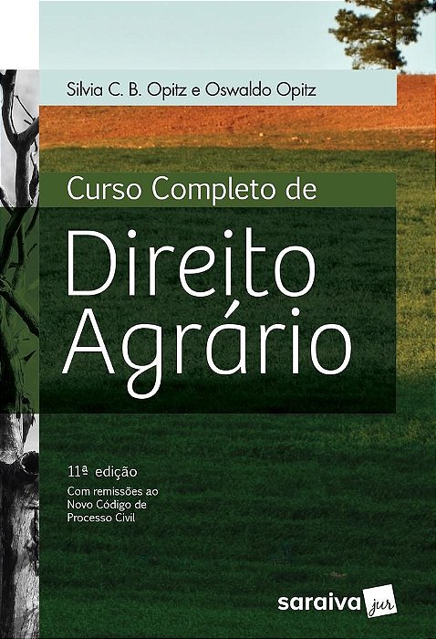 Livro Curso Completo de Direito Agrario - Opitz