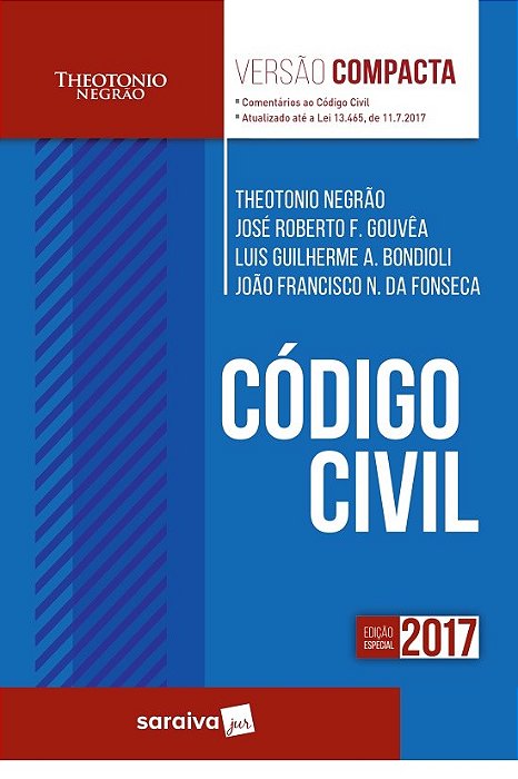Livro Codigo Civil - Edicao Especial - Negrao/gouvea/fonsec