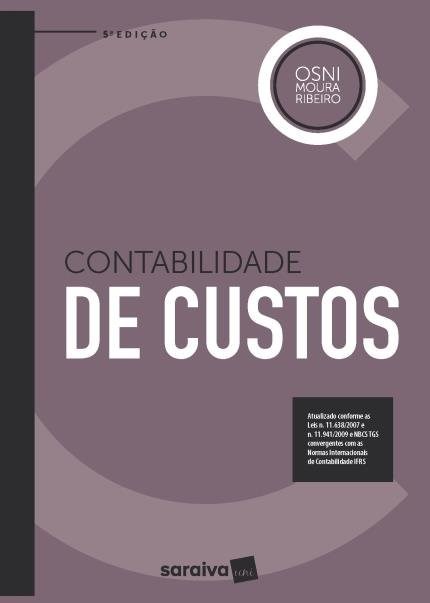 Livro Contabilidade de Custos -  - Saraiva