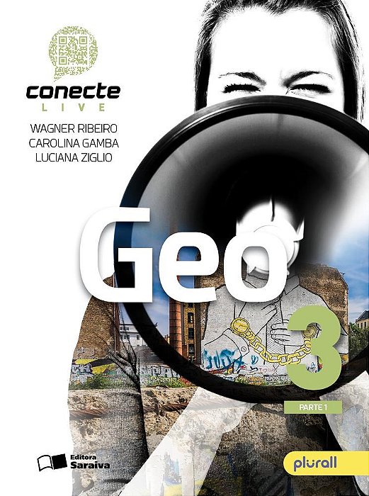 Livro Conecte Live Geografia Vol. 3 - Ribeiro - Saraiva