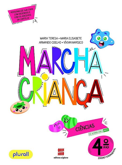 Livro Marcha Criança Ciências 4 ano - Teresa - Scipione