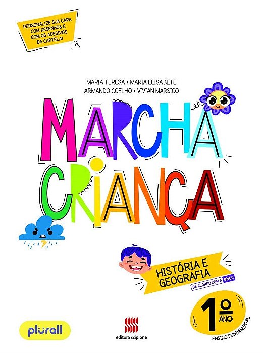 Livro Marcha Criança História e Geografia 1 Ano - Teresa - Scipione