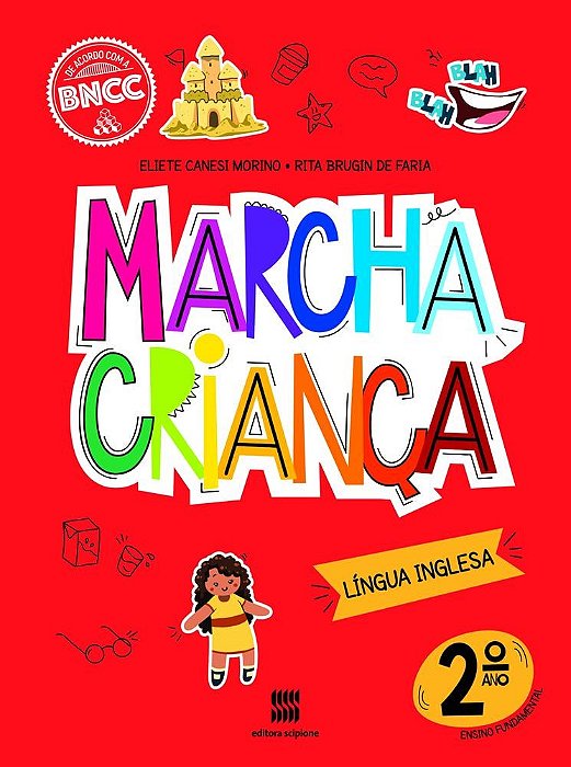 Livro Marcha Criança Inglês 2 Ano -  Morino - Scipione