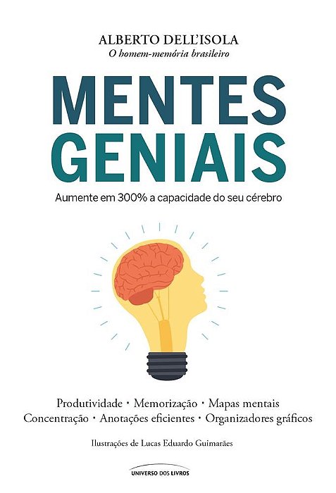 Livro Mentes Geniais - Capa Nova - Dell'Isola