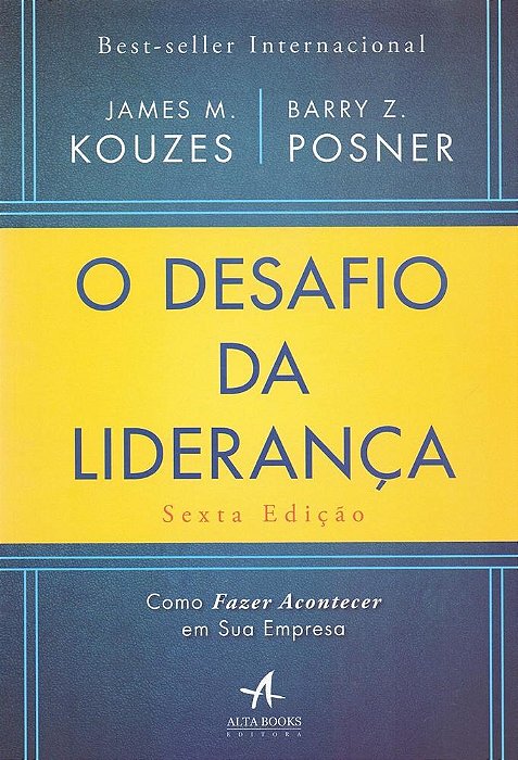 Livro Desafio da Liderança