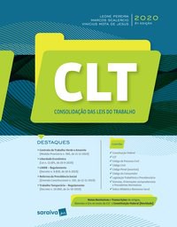 Livro CLT - Consolidação das Leis do Trabalho - Pereira 2º edição