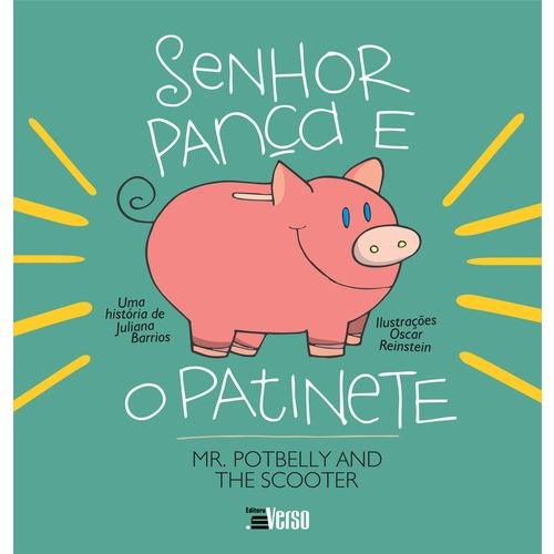 Livro Senhor Pança e o Patinete - Barrios - Inverso