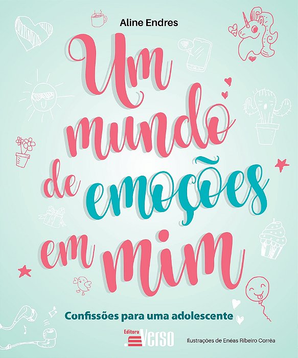 Livro Um Mundo de Emoções em Mim - Endres - Inverso