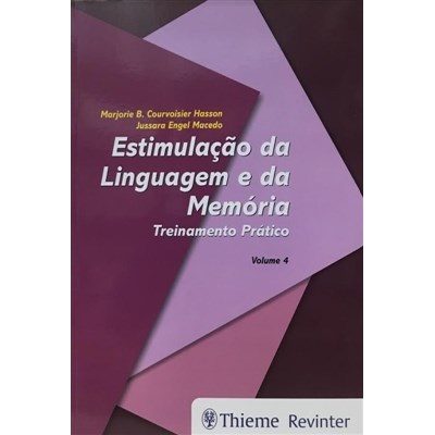 Livro Estimulação da Linguagem e da Memória  - Vol.4 - Hosson - Revinter