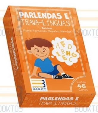 Jogo Parlendas e Trava-Línguas - Mendes - Booktoy