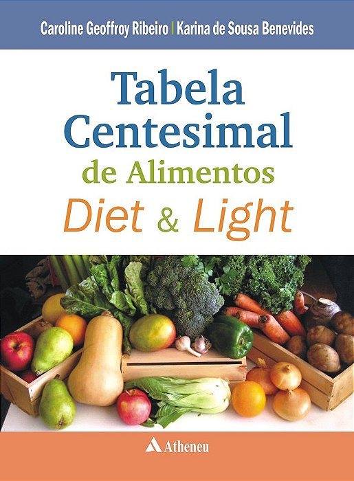 Livro Tabela Centesimal de Alimentos Diet e Light - Ribeiro