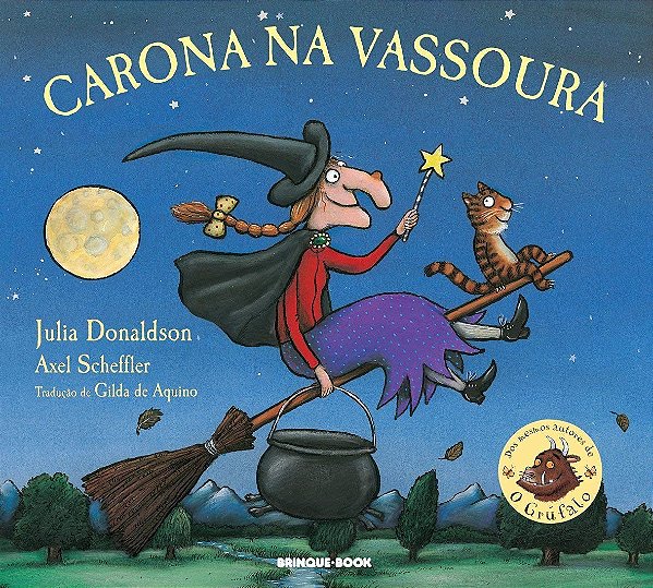 Livro Carona Na Vassoura - Donaldson - Brinque book