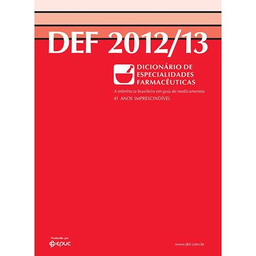Livro DEF 2012/13