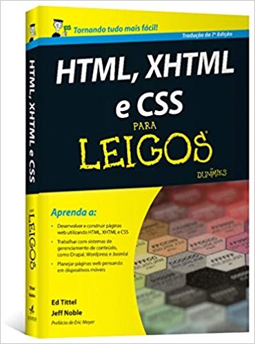 Livro Html, Xhtml e Css para Leigos - Tittel - Alta Books