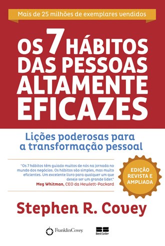 Livro Os 7 Hábitos das Pessoas Altamente Eficazes Covey