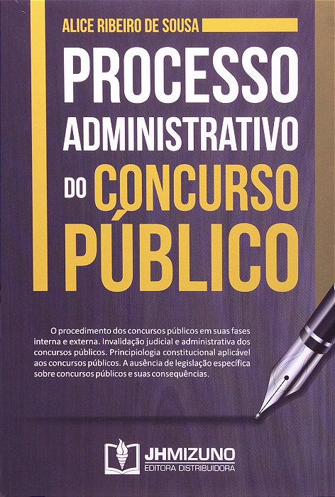 Livro Processo Administrativo do Concurso Publico - Sousa