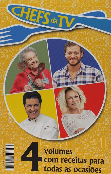 Livro Colecao Chefs Na tv - Braga/rangel/guedes