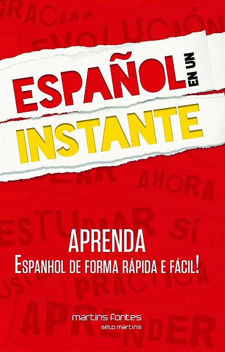Livro Espanol en Un Instante Aprenda Espanhol de Forma Rápida e Fácil!