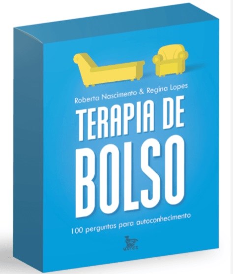 Livro Caixinha Terapia de Bolso: 100 Perguntas para Autoconhecimento