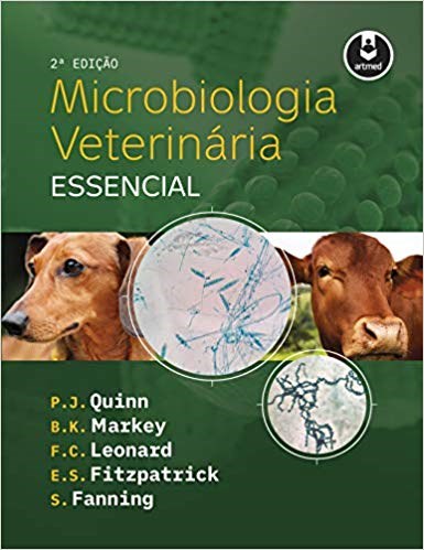 Livro Microbiologia Veterinária Essencial  Quinn