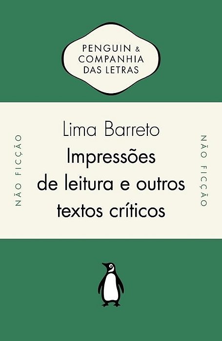 Livro Impressoes de Leitura e Outros Textos Criticos - Barreto