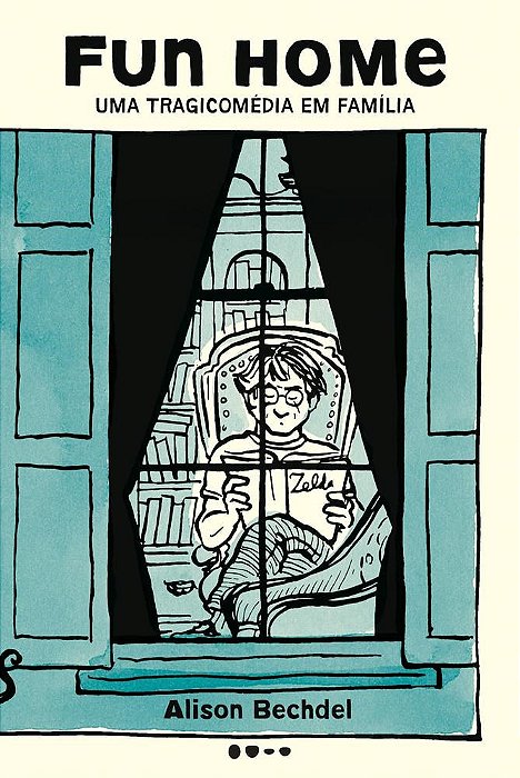 Livro Fun Home Uma Tragicomédia em Família - Bechdel - Todavia
