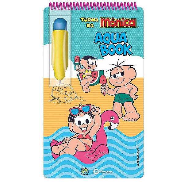 Livro Aqua Book: Turma da Monica - Rodrigues