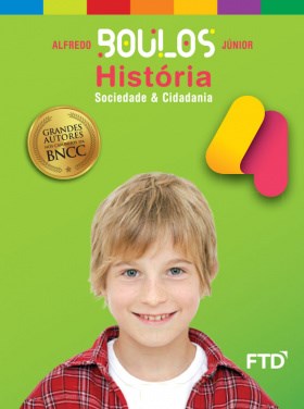 Livro Grandes Autores História: 4 ano - Boulos Junior - FTD