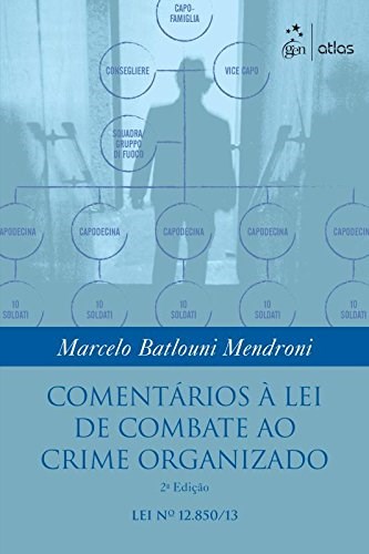 Livro Comentarios a Lei de Combate ao Crime Organizado - Mendroni