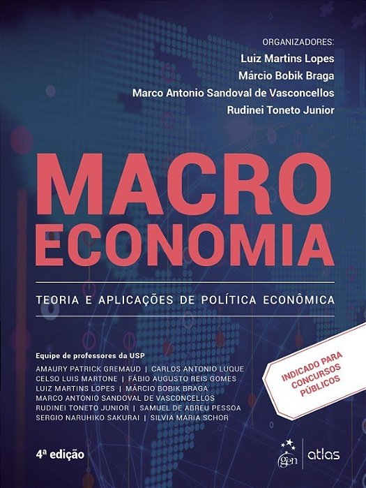 Livro Macroeconomia - Teoria e Aplicacoes de Politica Economica - Lopes/braga/vasconce