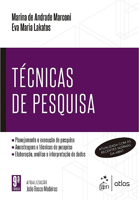 Livro Tecnicas de Pesquisa - Marconi/lakatos