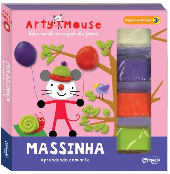 Livro Arty Mouse - Massinha - Stanley