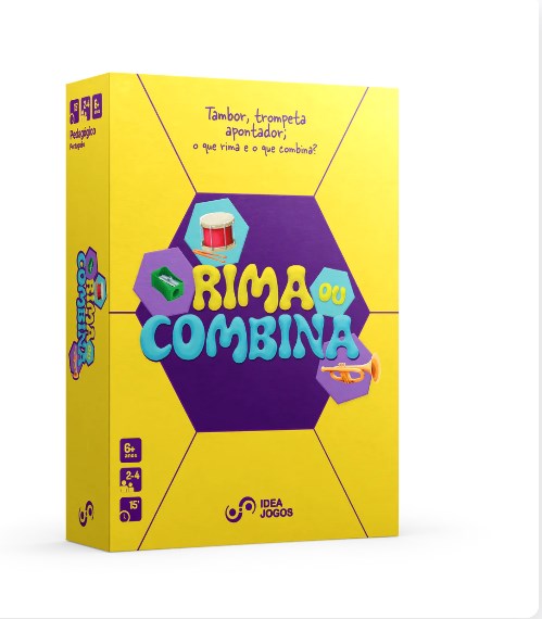 Livro Rima Ou Combina - Idea