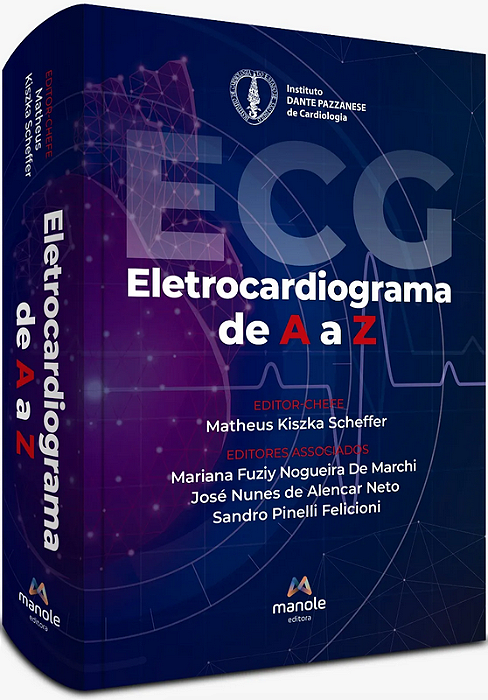 Livro Eletrocardiograma de A a Z  Instituto Dante Pazzanese