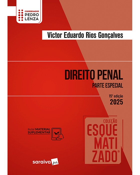 Livro Coleção Esquematizado Direito Penal Gonçalves